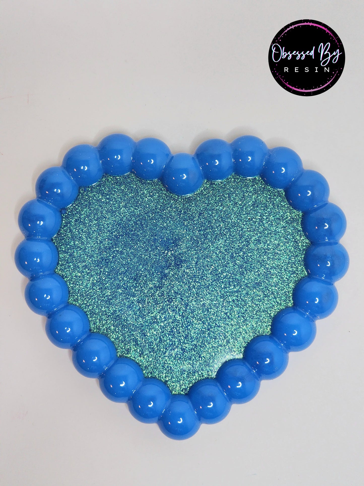 Large Heart Bubble Tray